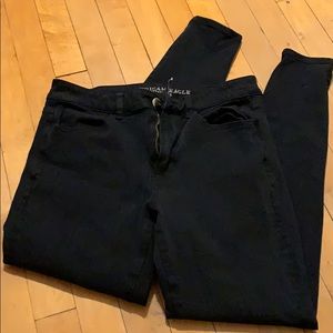 Like new American Eagle high rise jeggings!